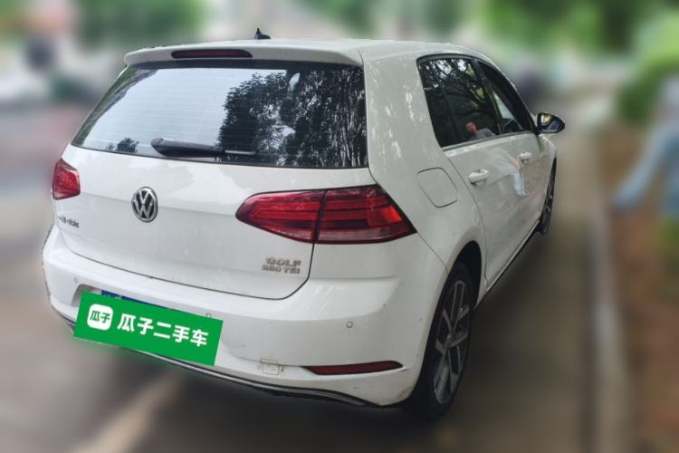 Used Volkswagen Golf 2020 Zhiai Edition 280TSI DSG Comfort Model Rear Right 45 Deg