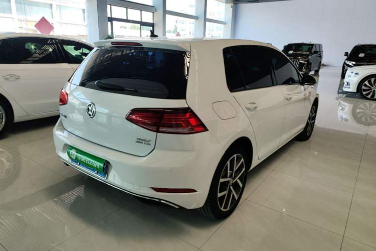 Used Volkswagen Golf 2020 Zhiai Edition 280TSI DSG Comfort Model Rear Right 45 Deg