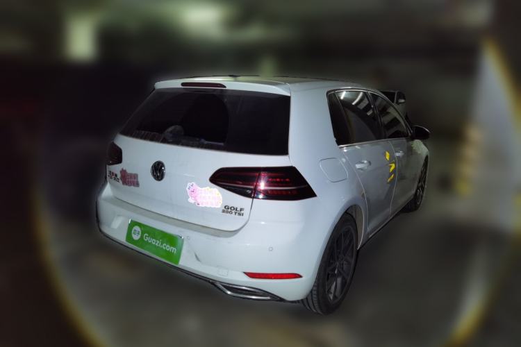 Used Volkswagen Golf 2020 Zhiai Edition 280TSI DSG Luxury Model Rear Right 45 Deg