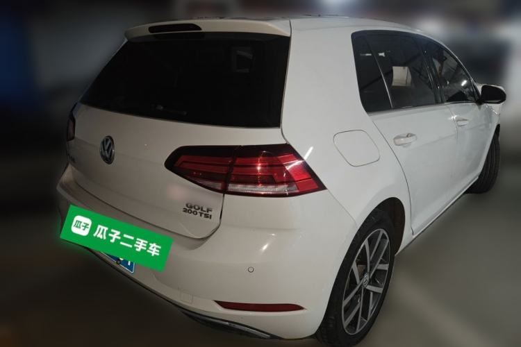 Used Volkswagen Golf 2020 Zhiai Edition 200TSI DSG Comfortable & Ambitious Version Rear Right 45 Deg