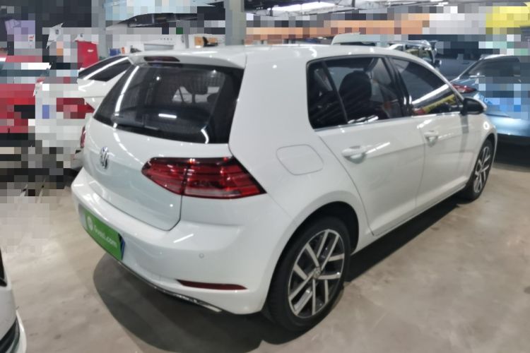 Used Volkswagen Golf 2020 Zhiai Edition 280TSI DSG Comfort Model Rear Right 45 Deg