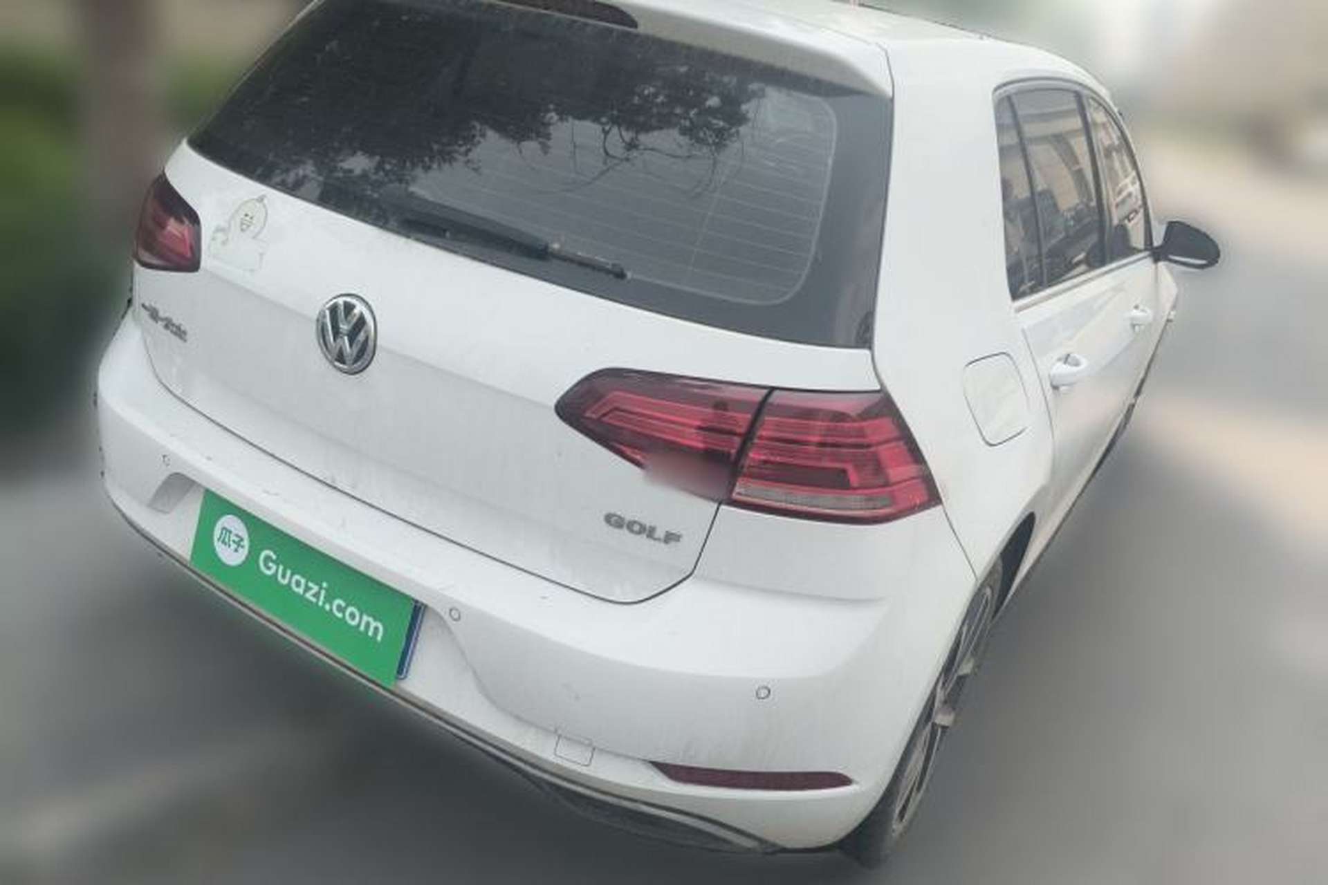 Used Volkswagen Golf 2020 Zhiai Edition 200TSI DSG Comfort Model Rear Right 45 Deg