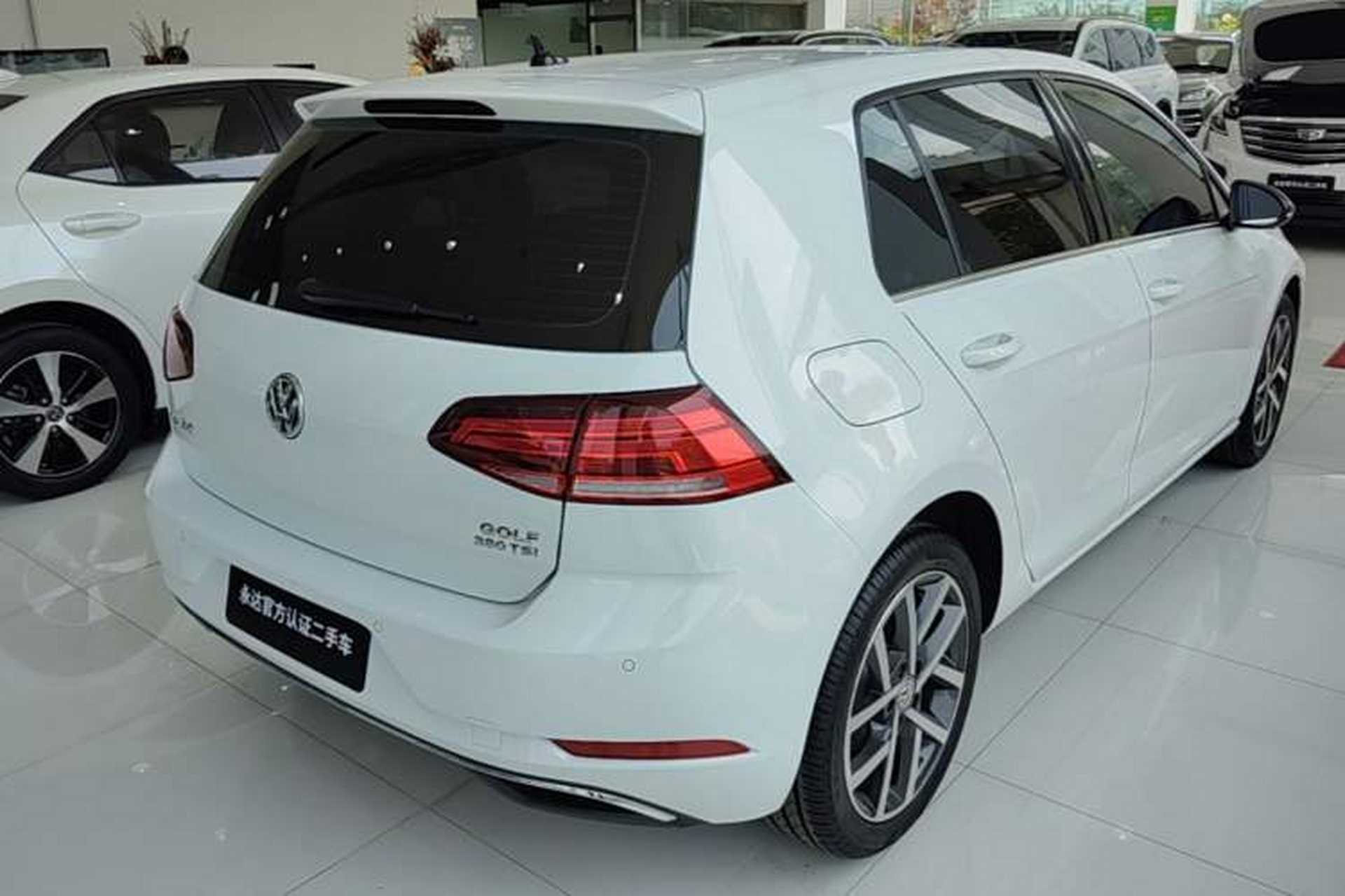 Used Volkswagen Golf 2020 Zhiai Edition 280TSI DSG Comfort Model Rear Right 45 Deg