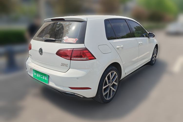 Used Volkswagen Golf 2020 Zhiai Edition 200TSI DSG Comfortable & Ambitious Version Rear Right 45 Deg