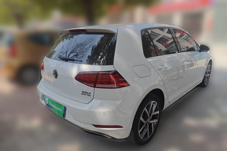 Used Volkswagen Golf 2020 Zhiai Edition 200TSI DSG Comfortable & Ambitious Version Rear Right 45 Deg