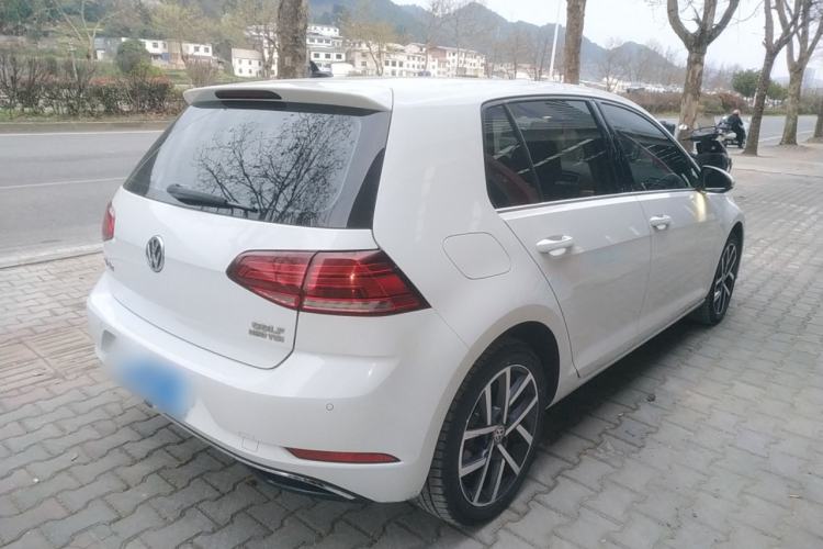 Used Volkswagen Golf 2020 Zhiai Edition 280TSI DSG Comfort Model Rear Right 45 Deg