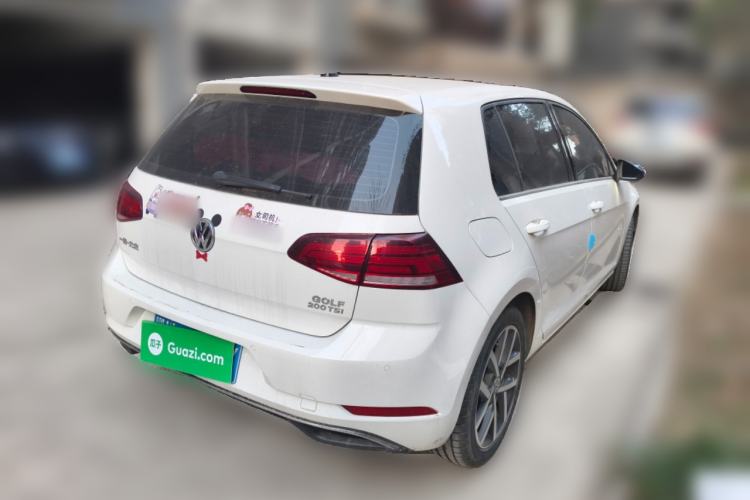 Used Volkswagen Golf 2020 Zhiai Edition 200TSI DSG Comfortable & Ambitious Version Rear Right 45 Deg