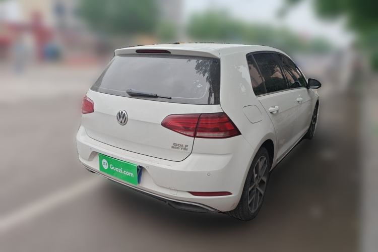 Used Volkswagen Golf 2020 Zhiai Edition 280TSI DSG Comfort Model Rear Right 45 Deg