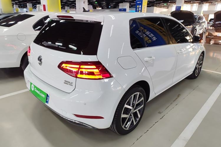 Used Volkswagen Golf 2020 Zhiai Edition 280TSI DSG Comfort Model Rear Right 45 Deg