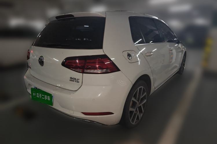 Used Volkswagen Golf 2020 Zhiai Edition 280TSI DSG Comfort Model Rear Right 45 Deg
