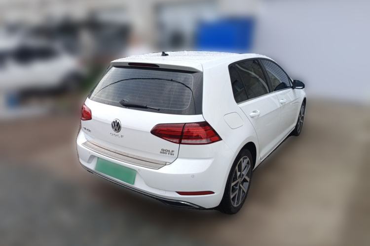 Used Volkswagen Golf 2020 Zhiai Edition 280TSI DSG Comfort Model Rear Right 45 Deg