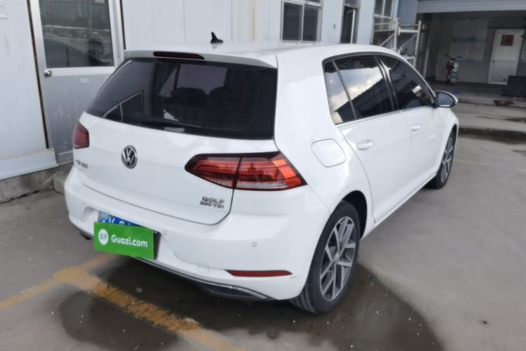 Used Volkswagen Golf 2020 Zhiai Edition 280TSI DSG Comfort Model Rear Right 45 Deg