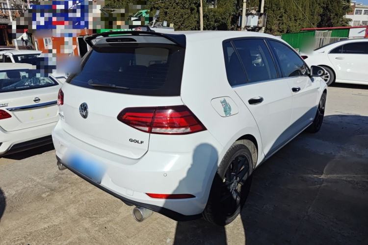 Used Volkswagen Golf 2020 Zhiai Edition 200TSI DSG Comfortable & Ambitious Version Rear Right 45 Deg
