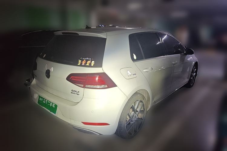 Used Volkswagen Golf 2020 Zhiai Edition 280TSI DSG Comfort Model Rear Right 45 Deg