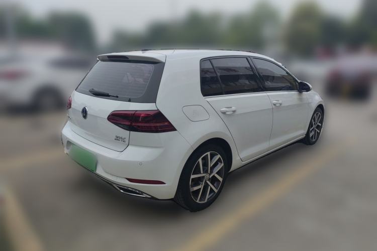 Used Volkswagen Golf 2020 Zhiai Edition 280TSI DSG Luxury Model Rear Right 45 Deg