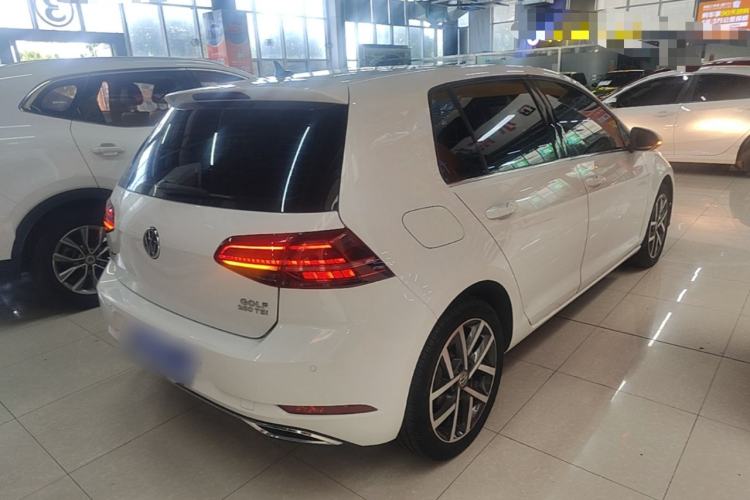 Used Volkswagen Golf 2020 Zhiai Edition 280TSI DSG Luxury Model Rear Right 45 Deg