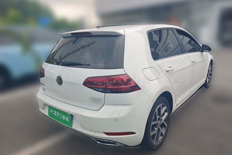 Used Volkswagen Golf 2020 Zhiai Edition 280TSI DSG Luxury Model Rear Right 45 Deg