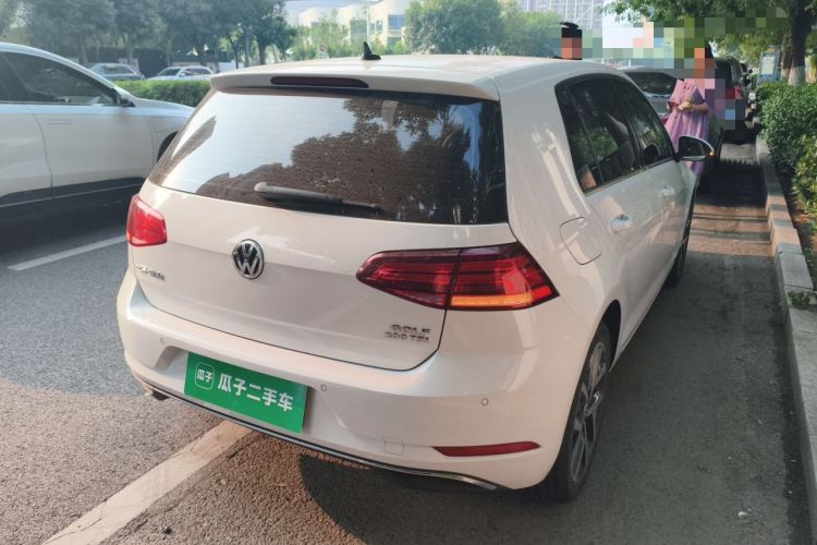Used Volkswagen Golf 2020 Zhiai Edition 200TSI DSG Comfortable & Ambitious Version Rear Right 45 Deg