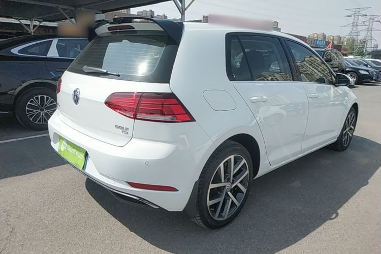 Used Volkswagen Golf 2020 Zhiai Edition 200TSI DSG Comfortable & Ambitious Version Rear Right 45 Deg
