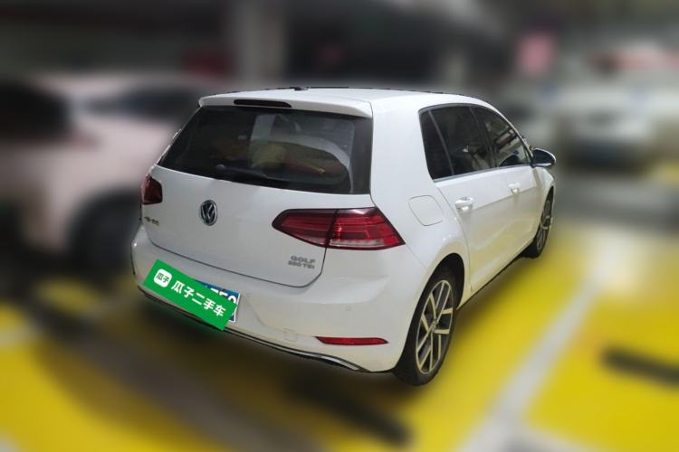 Used Volkswagen Golf 2020 Zhiai Edition 280TSI DSG Comfort Model Rear Right 45 Deg