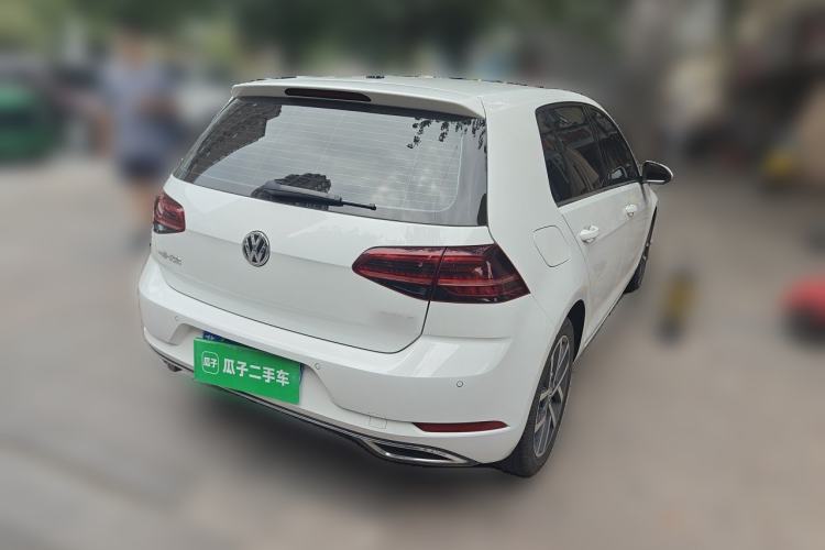 Used Volkswagen Golf 2020 Zhiai Edition 280TSI DSG Luxury Model Rear Right 45 Deg