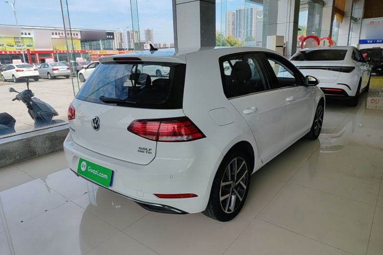 Used Volkswagen Golf 2020 Zhiai Edition 280TSI DSG Comfort Model Rear Right 45 Deg