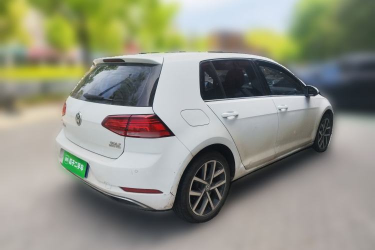 Used Volkswagen Golf 2020 Zhiai Edition 200TSI DSG Comfortable & Ambitious Version Rear Right 45 Deg