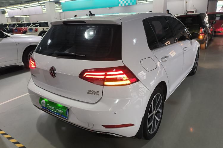 Used Volkswagen Golf 2020 Zhiai Edition 280TSI DSG Comfort Model Rear Right 45 Deg