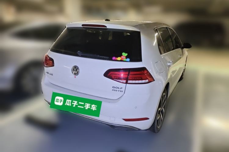 Used Volkswagen Golf 2020 Zhiai Edition 280TSI DSG Comfort Model Rear Right 45 Deg