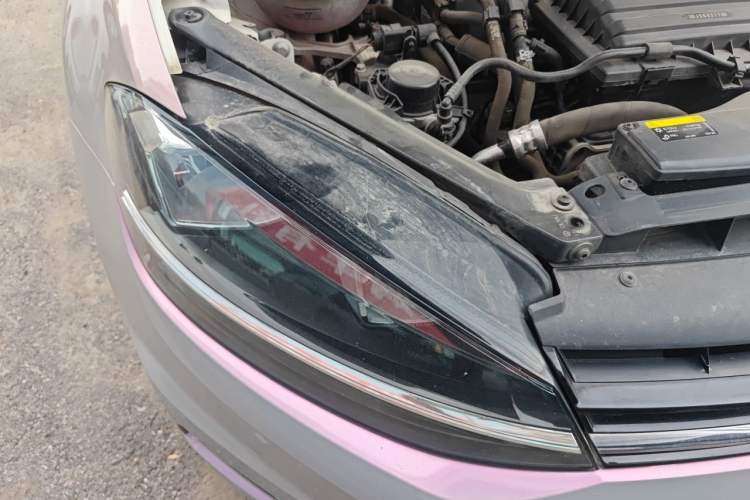 Used Volkswagen Golf 2020 Zhiai Edition 280TSI DSG Comfort Model Right Front Headlight
