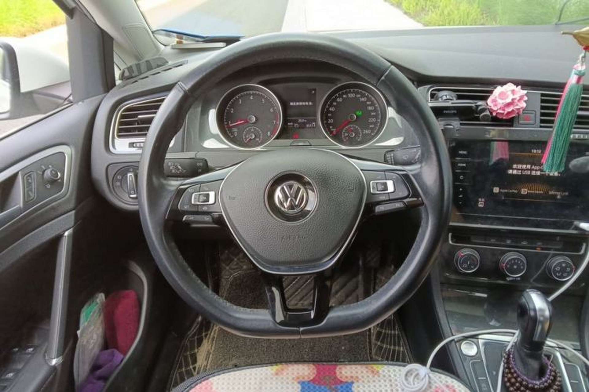 Used Volkswagen Golf 2020 Zhiai Edition 280TSI DSG Comfort Model Steering Wheel