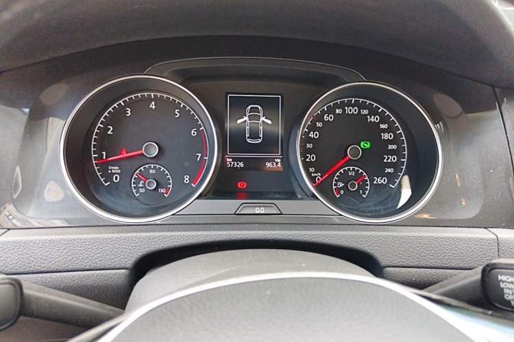 Used Volkswagen Golf 2020 Zhiai Edition 280TSI DSG Comfort Model Instrument Cluster