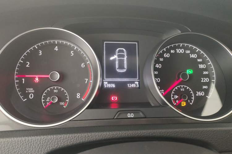 Used Volkswagen Golf 2020 Zhiai Edition 280TSI DSG Comfort Model Instrument Cluster