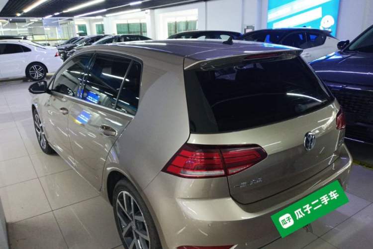 Used Volkswagen Golf 2020 Zhiai Edition 280TSI DSG Comfort Model Rear Left 45 Deg