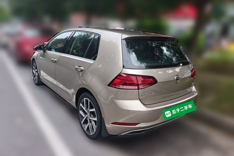 Used Volkswagen Golf 2020 Zhiai Edition 200TSI DSG Comfortable & Ambitious Version Rear Left 45 Deg