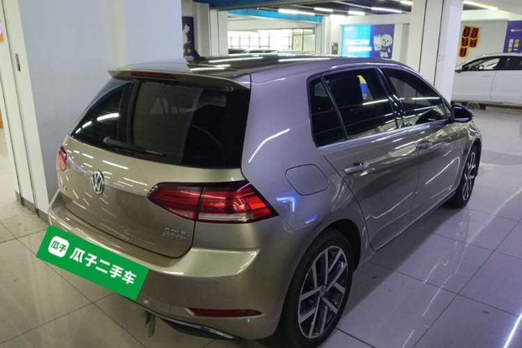 Used Volkswagen Golf 2020 Zhiai Edition 280TSI DSG Comfort Model Rear Right 45 Deg