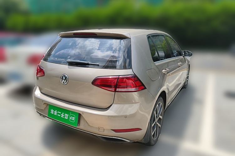 Used Volkswagen Golf 2020 Zhiai Edition 280TSI DSG Comfort Model Rear Right 45 Deg