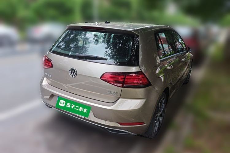 Used Volkswagen Golf 2020 Zhiai Edition 200TSI DSG Comfortable & Ambitious Version Rear Right 45 Deg