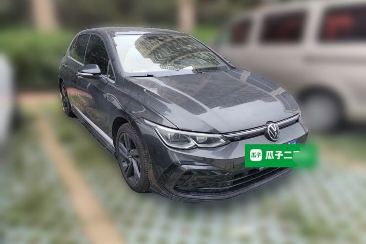 Used Volkswagen Golf 2021 280TSI DSG R-Line Front Right 45 Deg