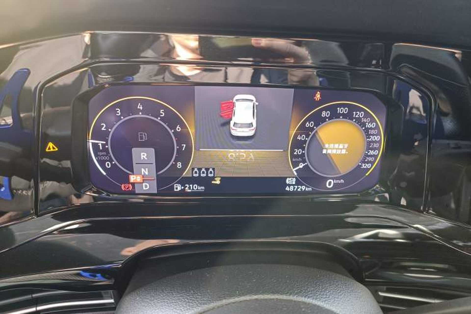 Used Volkswagen Golf 2021 280TSI DSG R-Line Instrument Cluster