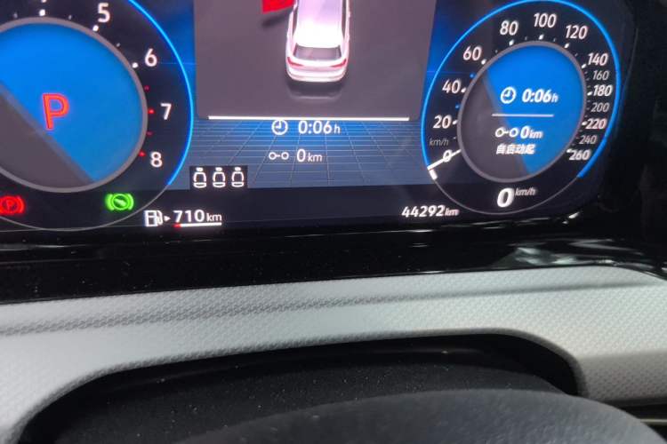 Used Volkswagen Golf 2021 280TSI DSG Pro Odometer Close Up