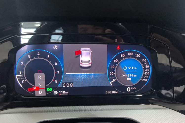 Used Volkswagen Golf 2021 280TSI DSG Pro Odometer Close Up