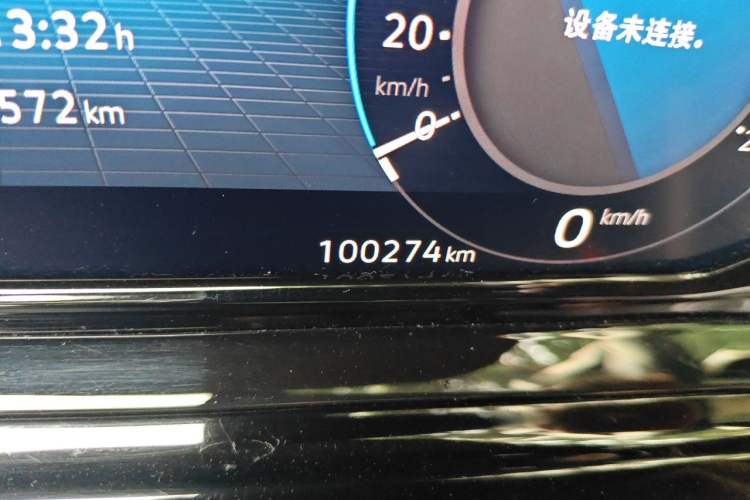 Used Volkswagen Golf 2021 280TSI DSG R-Line Odometer Close Up