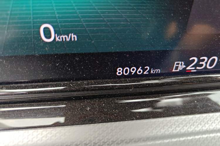 Used Volkswagen Golf 2021 280TSI DSG Pro First Edition Odometer Close Up