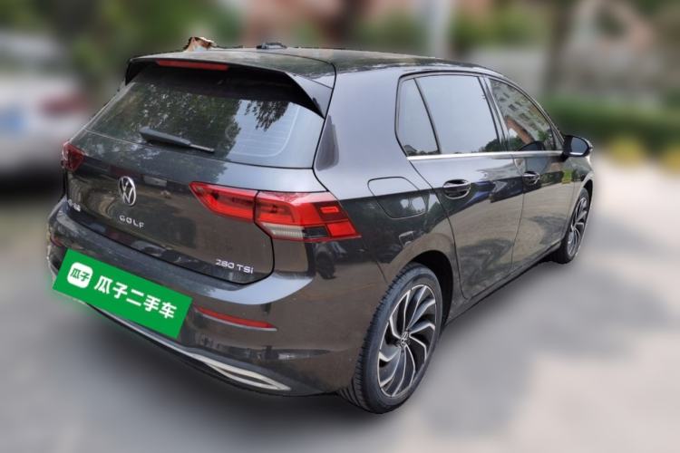 Used Volkswagen Golf 2021 280TSI DSG Pro Rear Right 45 Deg