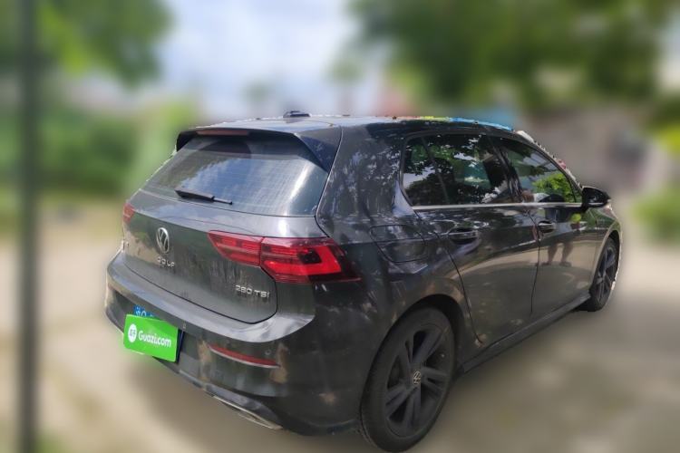 Used Volkswagen Golf 2021 280TSI DSG R-Line Rear Right 45 Deg