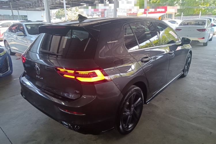 Used Volkswagen Golf 2021 280TSI DSG R-Line Rear Right 45 Deg