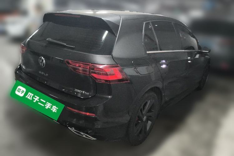 Used Volkswagen Golf 2021 280TSI DSG R-Line Rear Right 45 Deg