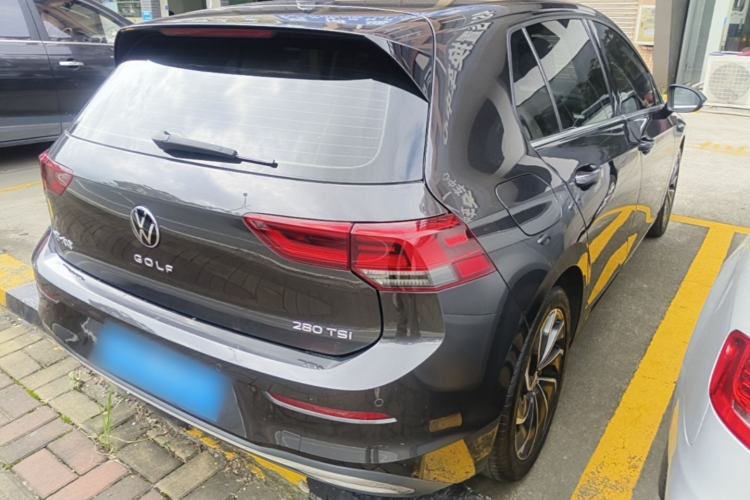 Used Volkswagen Golf 2021 280TSI DSG Pro Rear Right 45 Deg