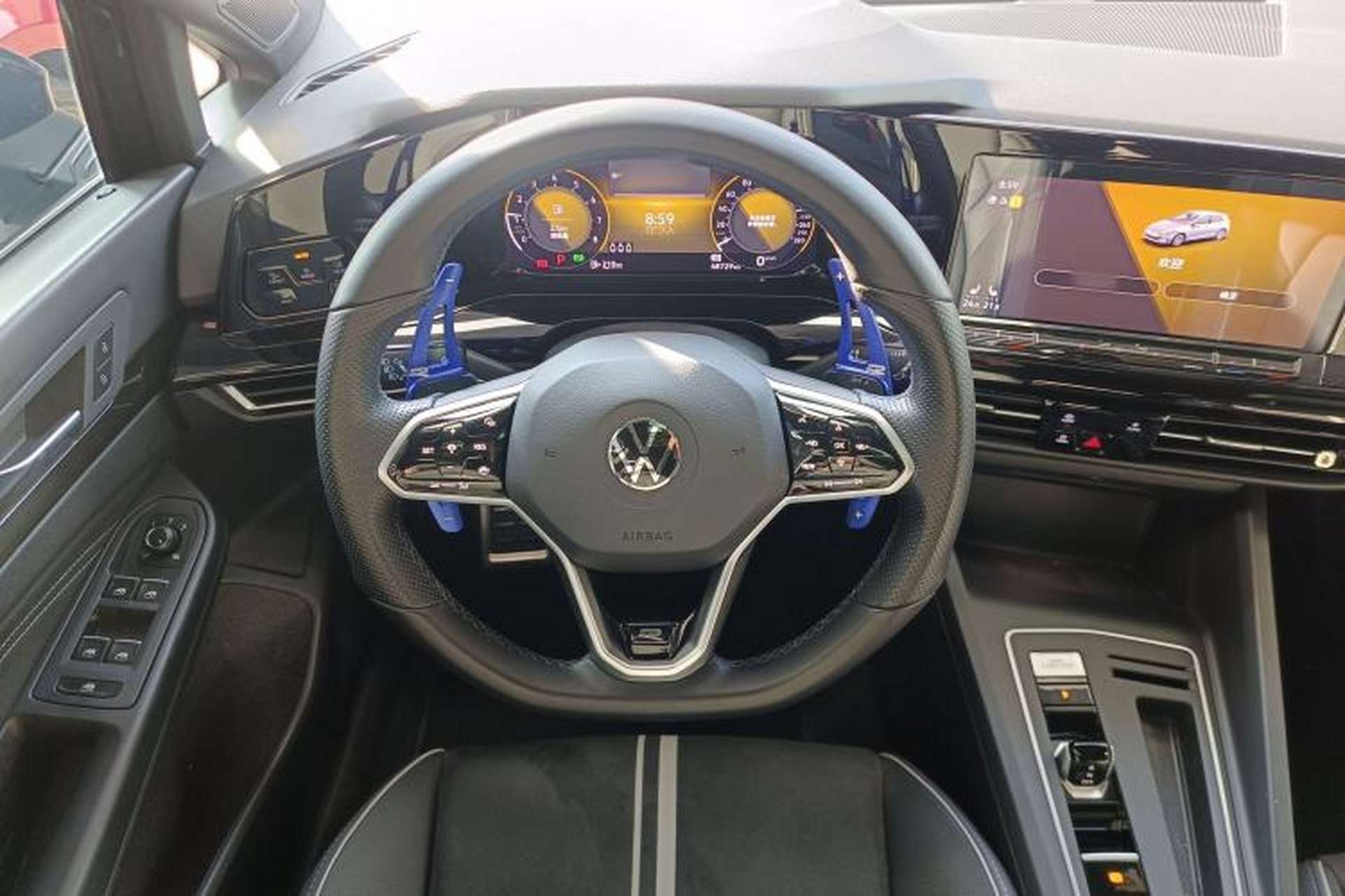 Used Volkswagen Golf 2021 280TSI DSG R-Line Steering Wheel